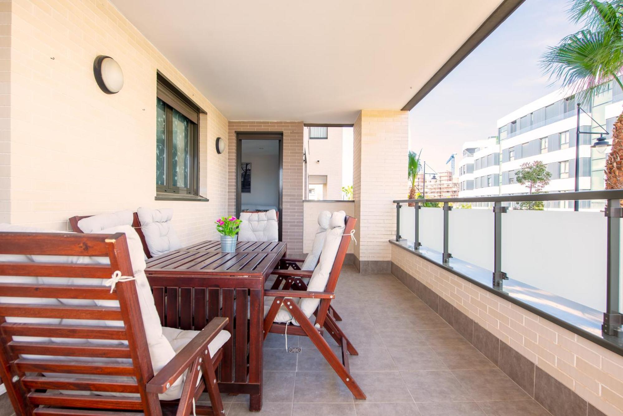 Alamos Sol, Playa Y Golf , Parking&wifi Apartamento